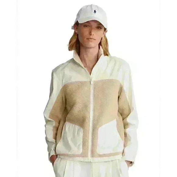 NEW! RLX Golf Ralph Lauren Women's XL Sherpa Hybrid Full-Zip Jacket NWT $188 - Picture 1 of 1